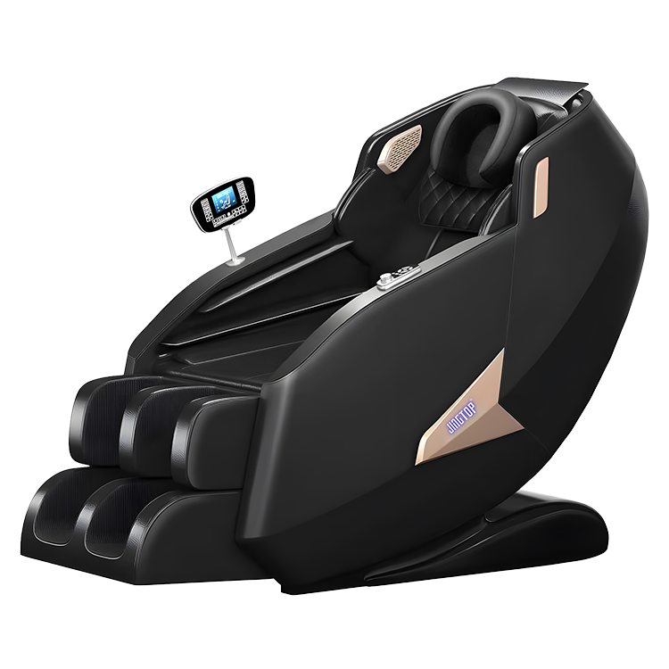 PU Leather Silent Movement Fix Roller Massage Chair thumbnail 4